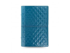 Filofax Domino Luxe A6 osobní týdenní  teal