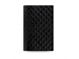 Filofax Domino Luxe A6 osobní týdenní černá