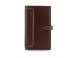 Filofax Holborn A6 osobní compact týdenní hnědá