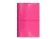 Filofax Domino Patent A6 osobní týdenní růžová Filofax Domino Patent A6 osobní týdenní růžová