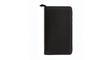 Filofax Saffiano ZIP Compact - osobní / černá