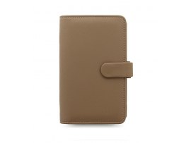 Filofax Saffiano A6 osobní compact týdenní fawn