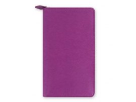 Filofax Saffiano ZIP Compact - osobní / malinová Filofax Saffiano ZIP Compact - osobní / malinová