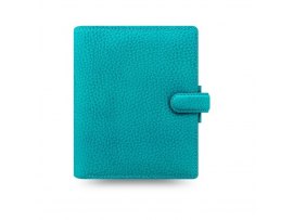 Filofax Finsbury A7 kapesní týdenní akvamarín