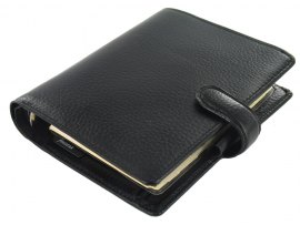 Filofax Finsbury - kapesní / černá Filofax Finsbury - kapesní / černá