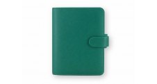 Filofax Saffiano A7 kapesní týdenní akvamarín