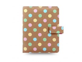 Filofax Pastel Spots A7 kapesní týdenní pastelové tečky