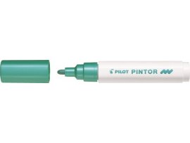 Popisovač Pilot Pintor M / metalický zelená