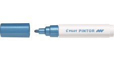Popisovač Pilot Pintor M / metalický modrá