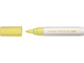 Popisovač Pilot Pintor M / pastelově žlutá