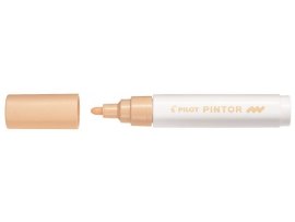 Popisovač Pilot Pintor M / pastelově oranžová