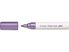 Popisovač Pilot Pintor M / metalický fialová