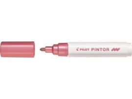 Popisovač Pilot Pintor M / metalický růžová
