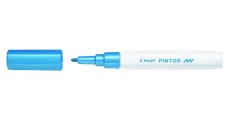 Popisovač Pilot Pintor F / metalická modrá