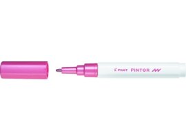 Popisovač Pilot Pintor F / metalická růžová