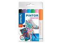 Pilot Pintor 4077 EF popisovače Creative akryl sada 6ks Pilot Pintor 4077 EF popisovače Creative akryl sada 6ks