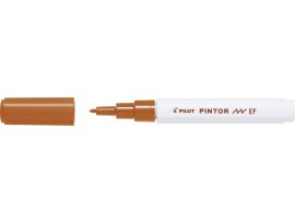 Popisovač Pilot Pintor EF / hnědá