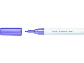 Popisovač Pilot Pintor F / metalická fialová
