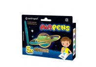 Popisovače Centropen Airpens 1590 Metalic sada 5 ks Popisovače Centropen Airpens 1590 Metalic sada 5 ks