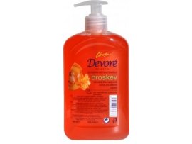 Devoré tekuté mýdlo broskev 500 ml