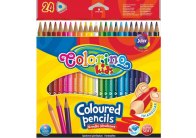 Pastelky Colorino trojhranné - 24 ks Pastelky Colorino trojhranné - 24 ks