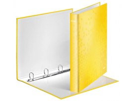 Leitz pořadač A4 kroužkový WOW 4-kroužek 4 cm žlutá