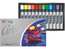Pastely olejové Pentel Artist / 12 barev