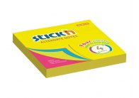 Samolepicí bločky Stick´n by Hopax Alternate - 76 x 76 mm / neonové barvy
