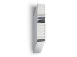 Držáky na prospekty Flexiboxx - 12 / A4 / bílý / na výšku