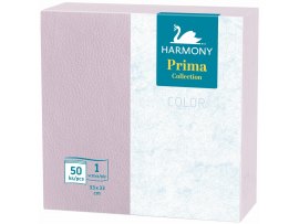 Harmony Color papírové ubrousky fialové 1-vrstvé 33 x 33 cm 50ks Harmony Color papírové ubrousky fialové 1-vrstvé 33 x 33 cm 50ks