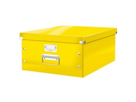 Krabice Leitz Click & Store - L velká / žlutá