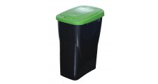 Odpadkový koš na tříděný odpad - zelený / 25 l