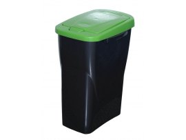 Odpadkový koš na tříděný odpad - zelený / 40 l