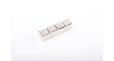 Magnety neodymové super silné - 10 x 10 x 10 mm / 4 ks