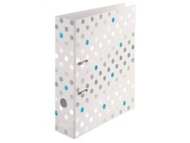 Herlitz pořadač pákový A4 Frozen Glam 8 cm stříbrná Herlitz pořadač pákový A4 Frozen Glam 8 cm stříbrná