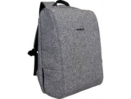 Batoh na notebook Bestlife Travel Safe - šedý / 15.6\ Batoh na notebook Bestlife Travel Safe - šedý / 15.6\