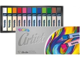 Pastely suché Pentel Artist / 12 barev Pastely suché Pentel Artist / 12 barev