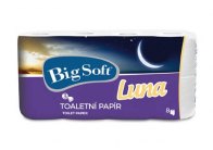 Big Soft Luna toaletní papír 3-vrstvý 8ks Big Soft Luna toaletní papír 3-vrstvý 8ks