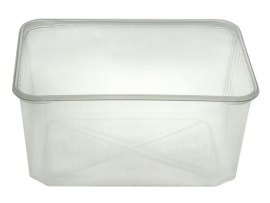 Plastová vanička PP - 1500 ml / 300 ks / transparentní Plastová vanička PP - 1500 ml / 300 ks / transparentní