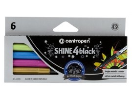 Popisovače Centropen 2590/6 Metalic 6 ks Popisovače Centropen 2590/6 Metalic 6 ks