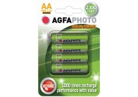 Nabíjecí baterie AgfaPhoto - NiMH AA 2300mAh / 4 ks Nabíjecí baterie AgfaPhoto - NiMH AA 2300mAh / 4 ks