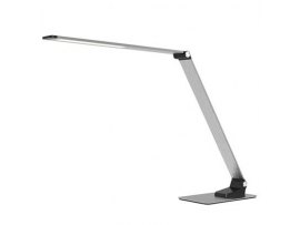 Lampa LED stmívatelná - stříbrná