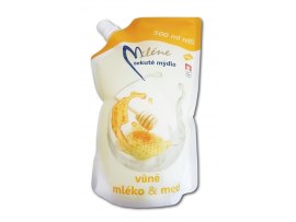 Tekuté mýdlo Miléne mléko a med - náplň / 500 ml Tekuté mýdlo Miléne mléko a med - náplň / 500 ml