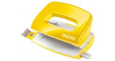Leitz NeXXt 5060 mini kancelářský děrovač metalická žlutá