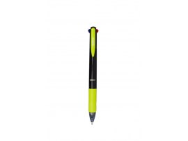 Kuličkové pero Spoko 4 Click -/ černo-zelená