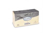 Wimex papírové ubrousky koktejlové béžové 2-vrstvé 24 cm x 24 cm 250ks Wimex papírové ubrousky koktejlové béžové 2-vrstvé 24 cm x 24 cm 250ks