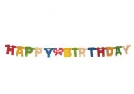 Girlanda Happy Birthday - 1,5 m Girlanda Happy Birthday - 1,5 m
