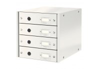 Zásuvkový box Leitz Click & Store - 4 zásuvky / bílá Zásuvkový box Leitz Click & Store - 4 zásuvky / bílá