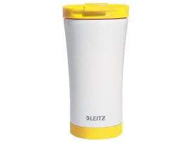 Termohrnek Wow - žlutá / 380 ml