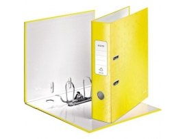 Leitz pořadač A4 pákový 180° WOW 8 cm žlutá Leitz pořadač A4 pákový 180° WOW 8 cm žlutá